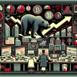 Bearish outlook for bitcoin amid institutional activity