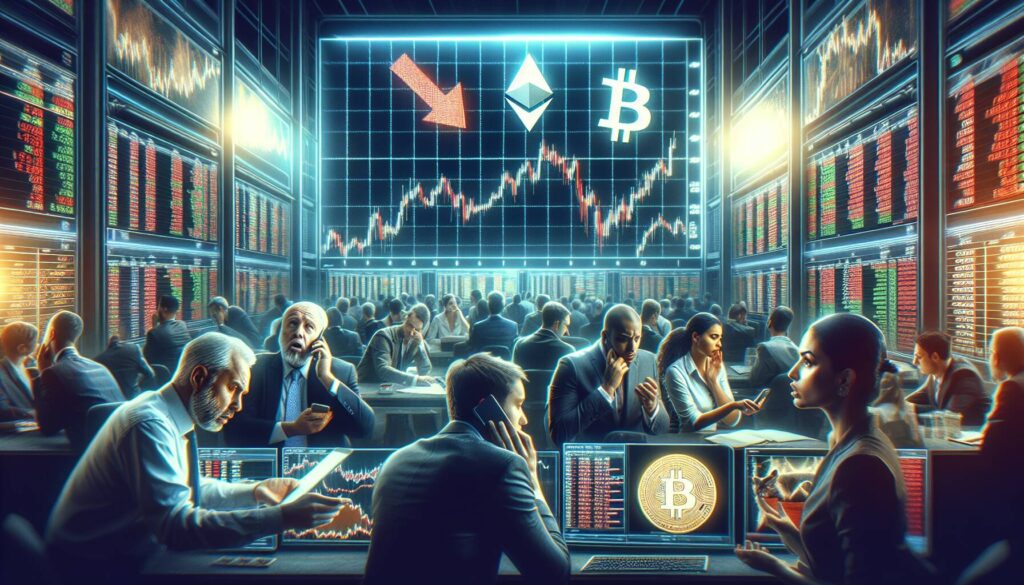 Crypto market struggles amid economic uncertainty