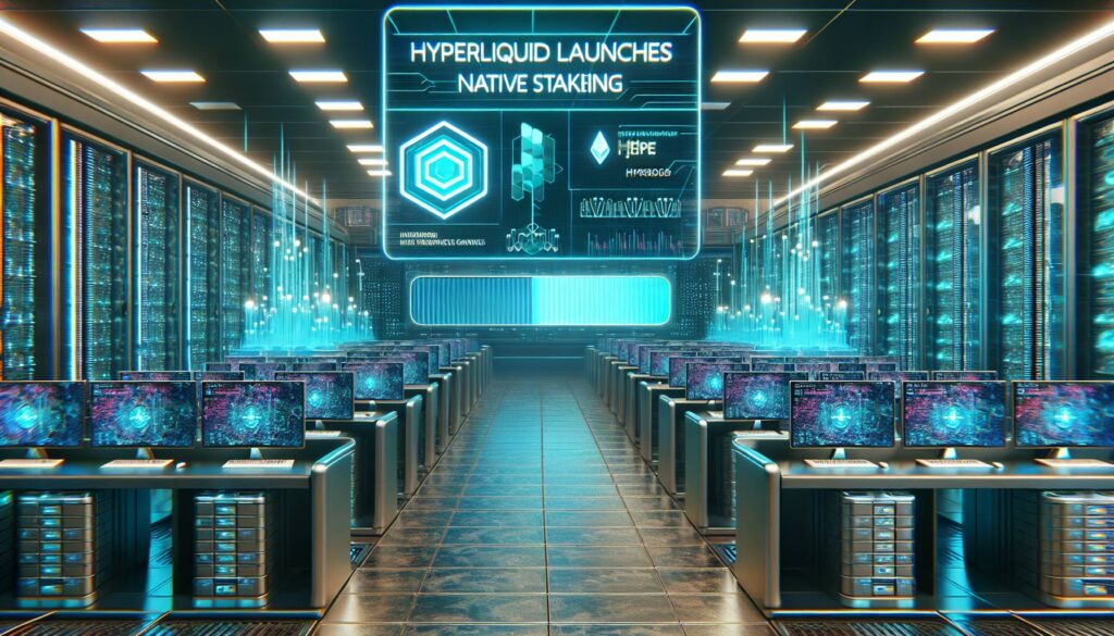 HyperLiquid launches native staking for HYPE token