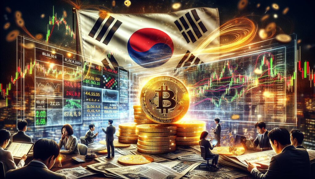 South Korea's Bitcoin premium amid economic and political turmoil