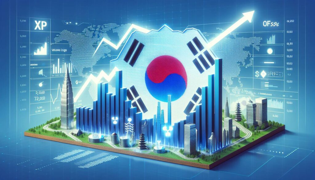 XRP volume surge reshapes South Korean crypto market