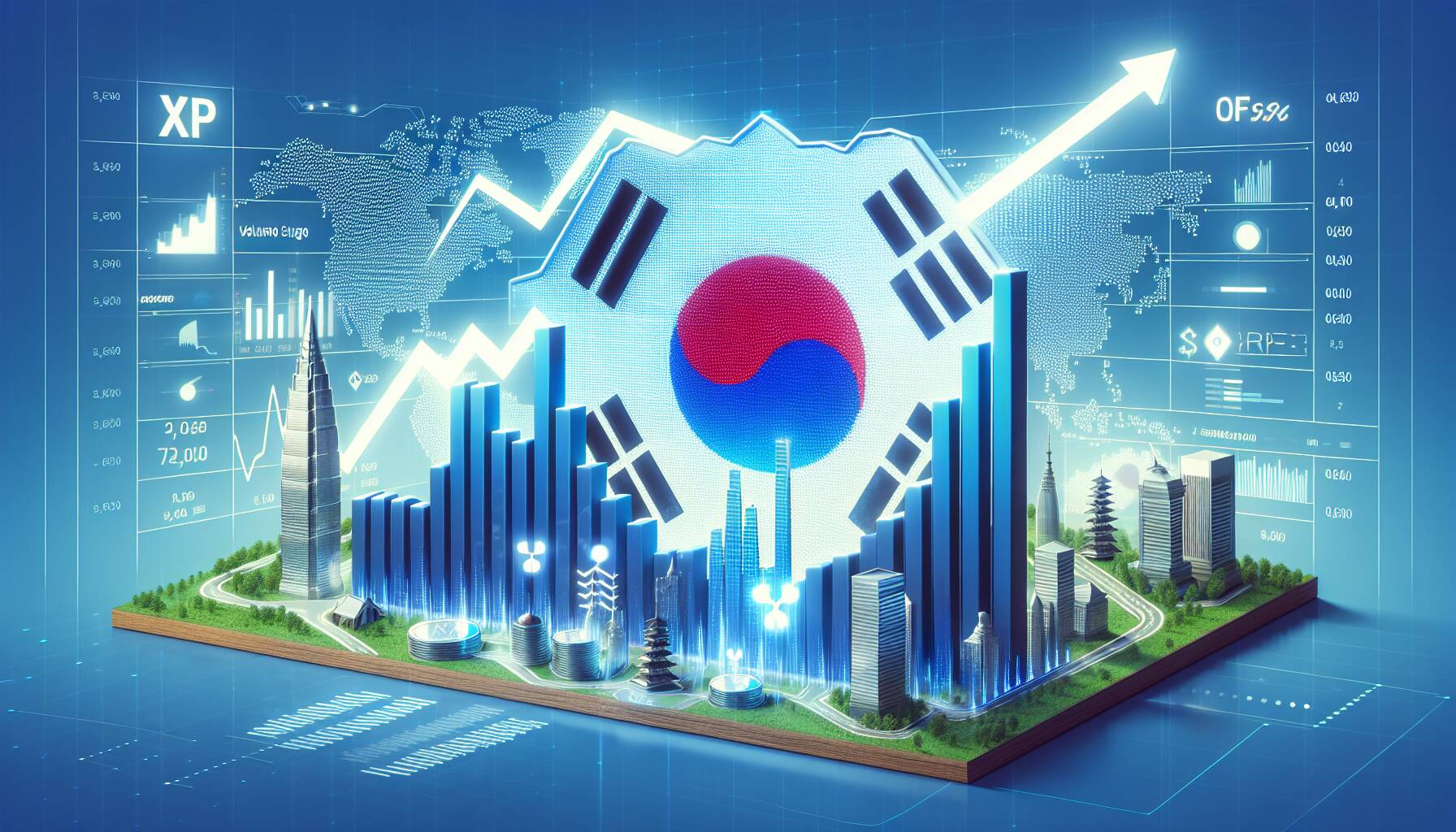 XRP volume surge reshapes South Korean crypto market
