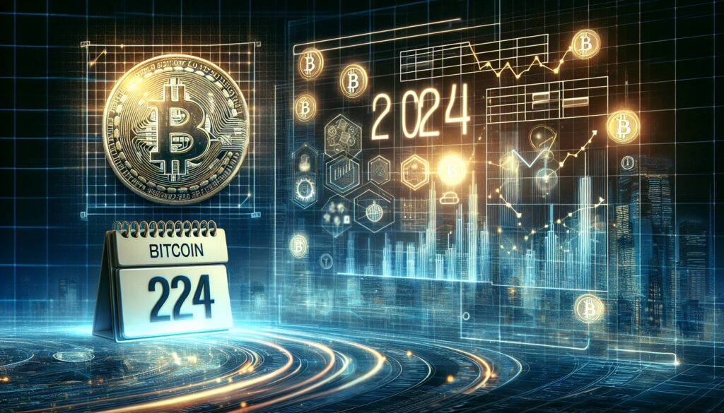 Bitcoin begins 2024 with mixed signals and future projections