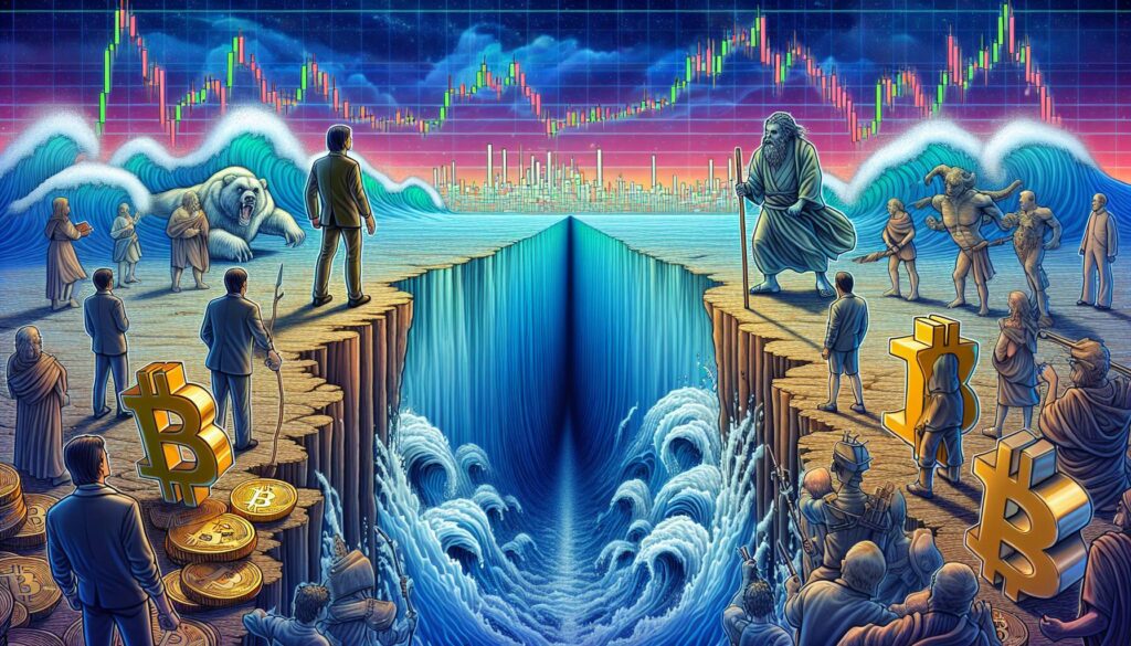 Bitcoin divides traders and long-term investors amidst market fluctuations