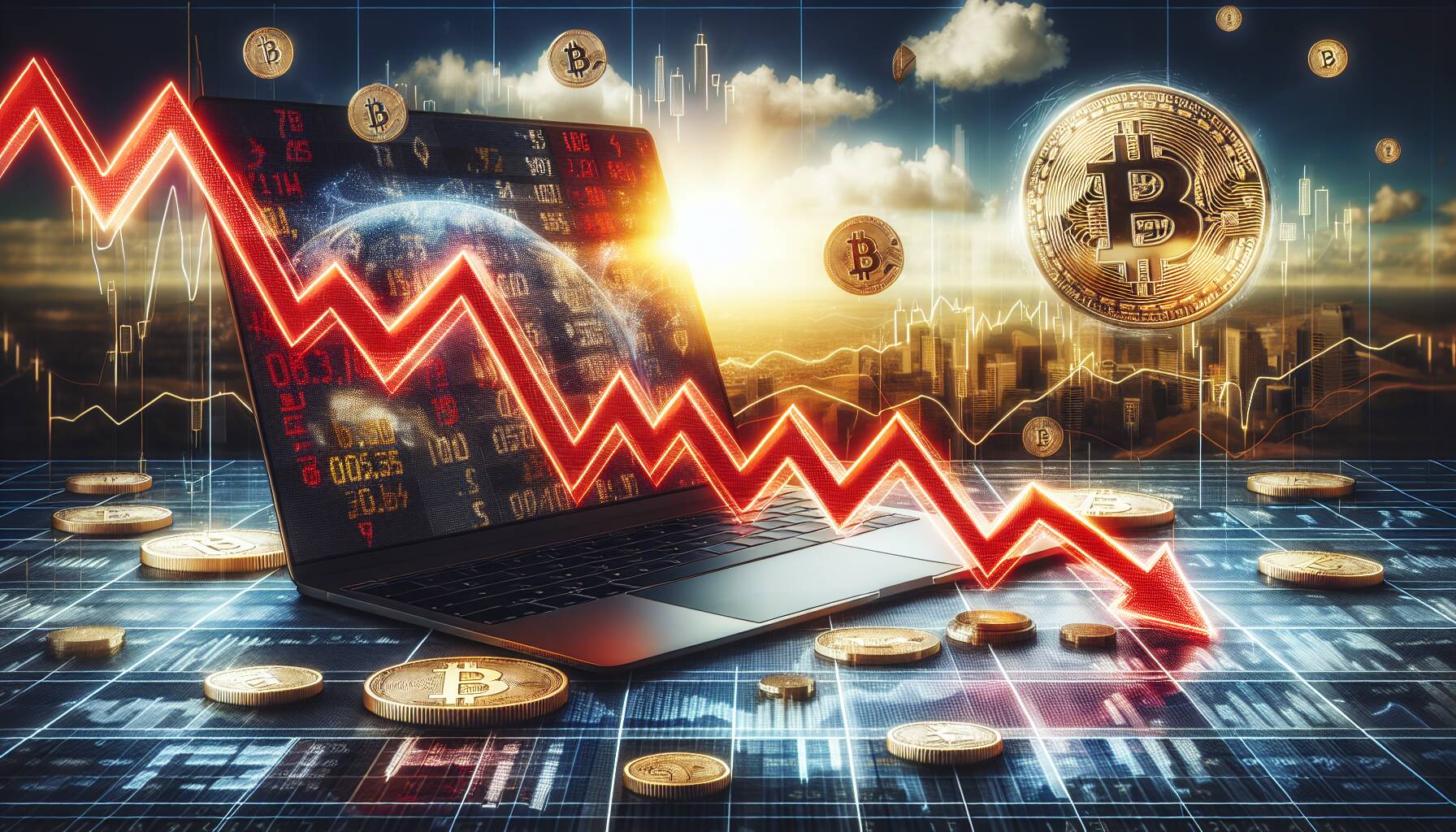 Bitcoin experiences decline amid market volatility and future outlook remains optimistic