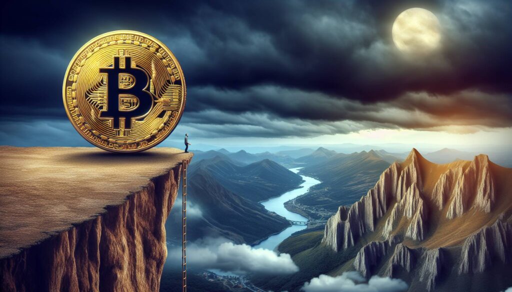 Bitcoin faces critical support as double top pattern raises bearish concerns