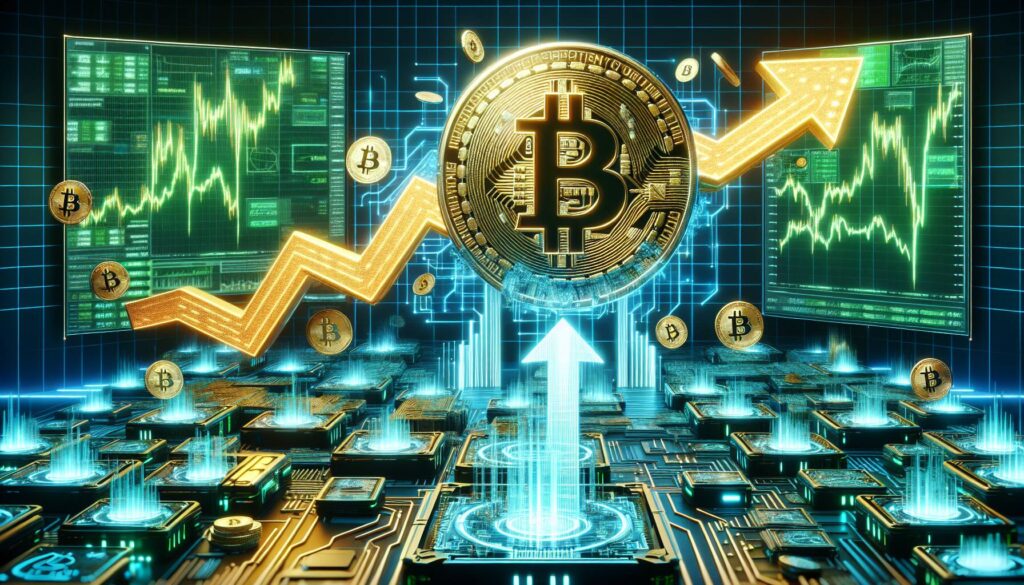 Bitcoin jumps amid market momentum and AI developments