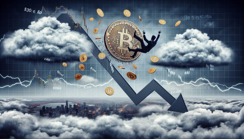 Bitcoin Plummets to ,000 at the Start of the Week: What's Causing the Accelerated Slide?