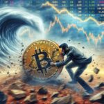 Bitcoin struggles amid market volatility and mining stock declines