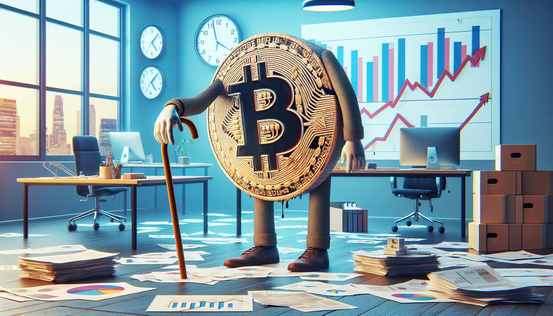 Bitcoin struggles as Fed reassesses rate cuts