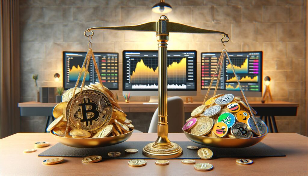 Bitcoin struggles as memecoins surge in popularity