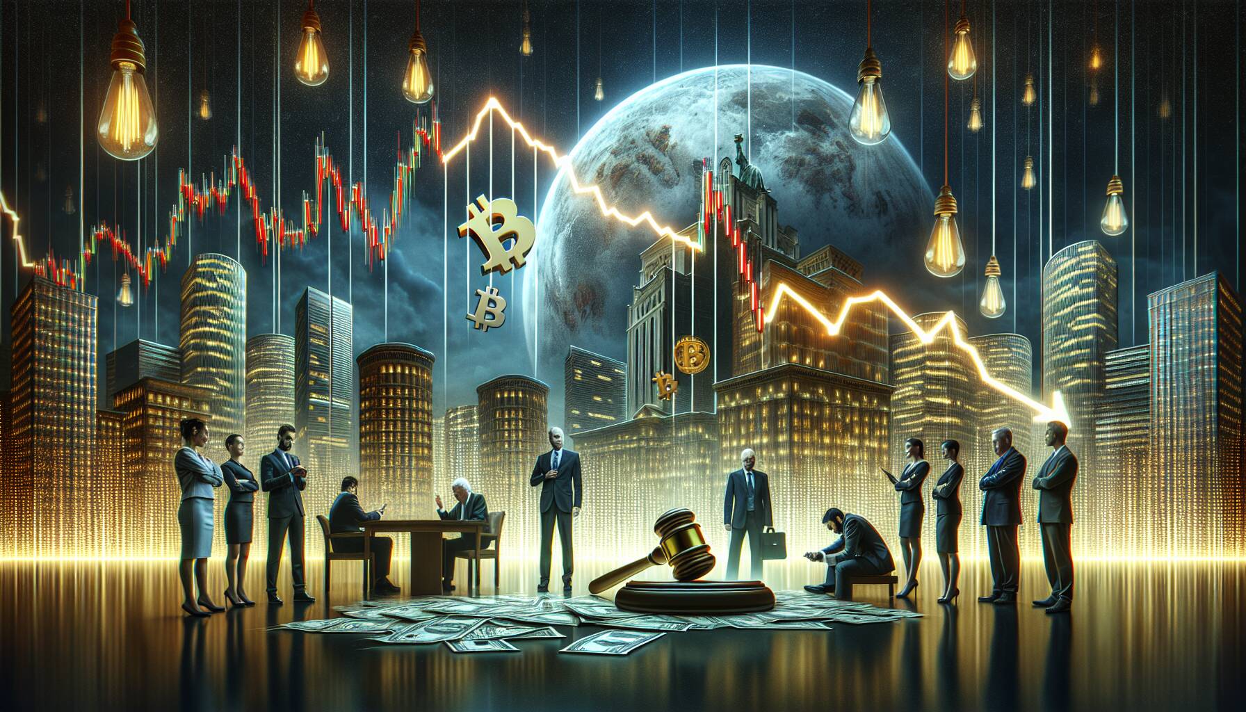 Bitcoin's price drop and potential government sell-offs raise investor concerns