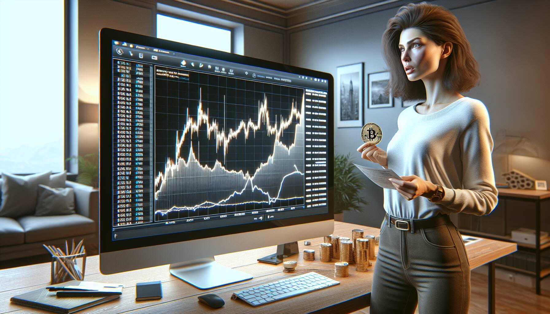 Bitcoin's volatile market and investor sentiment