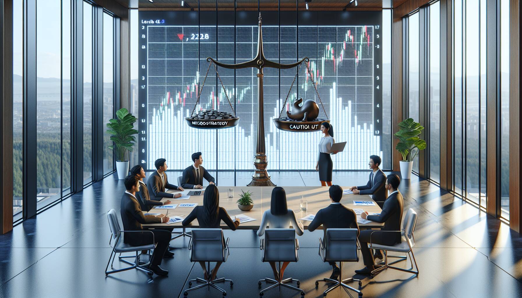 Cautious shift in investor sentiment towards MicroStrategy