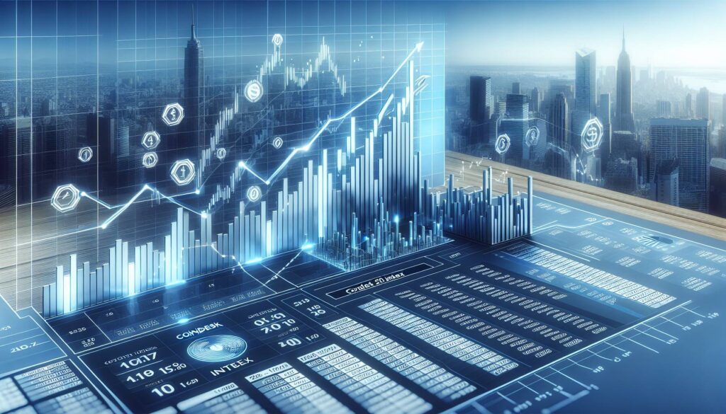 CoinDesk 20 index shows positive market trends