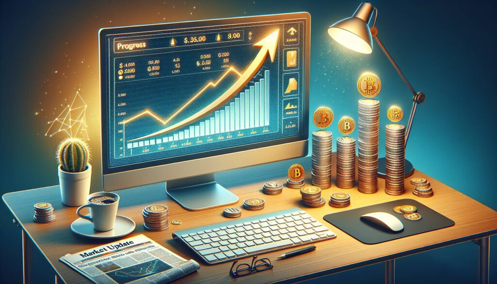Cryptocurrency market shows upward momentum in CoinDesk update