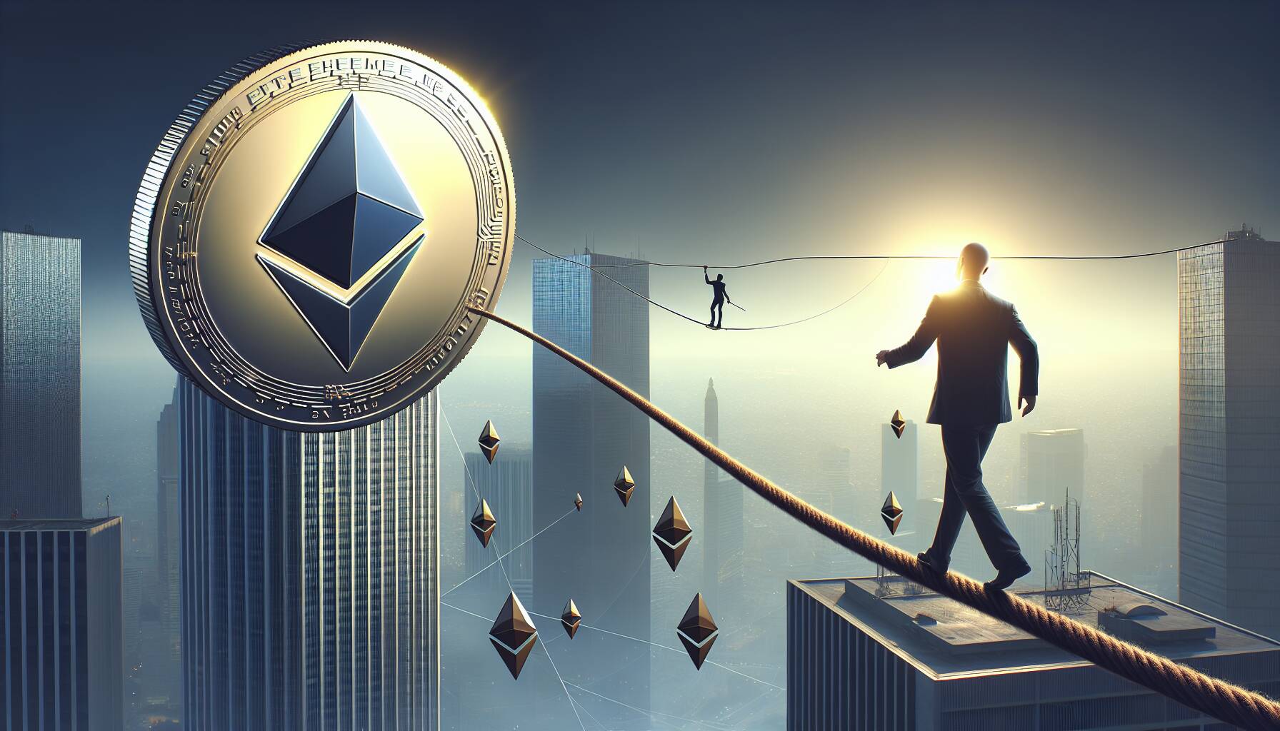 Ethereum's leverage surge signals increased trading risk