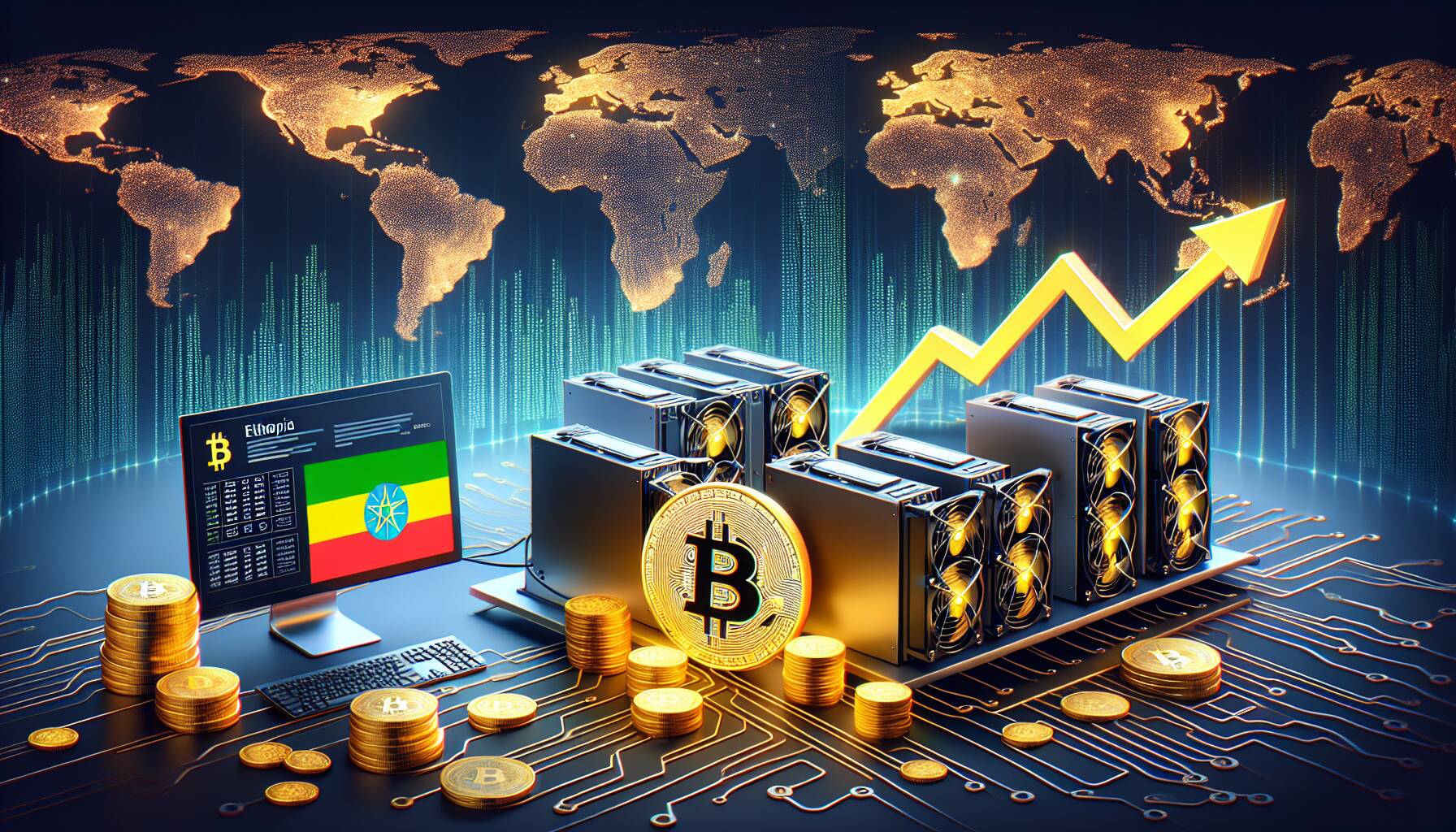 Ethiopia's potential in the bitcoin mining sector