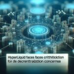 HyperLiquid faces criticism over decentralization concerns