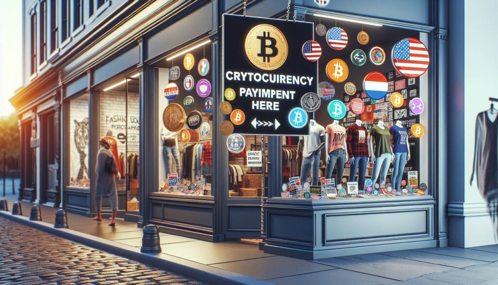 Trump merchandise accepts memecoin payments