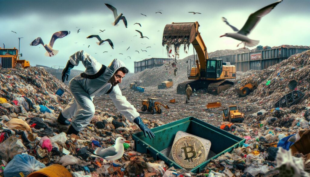 Accidental Bitcoin Billionaire: The Search for 0 Million Lost in a Landfill
