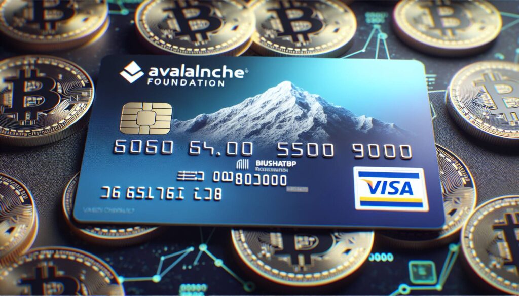 Avalanche Foundation launches Visa credit card for cryptocurrency