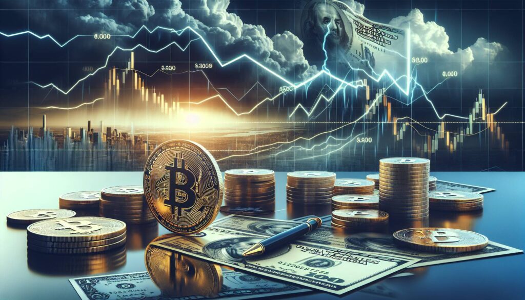 Bitcoin faces significant decline amid market turbulence