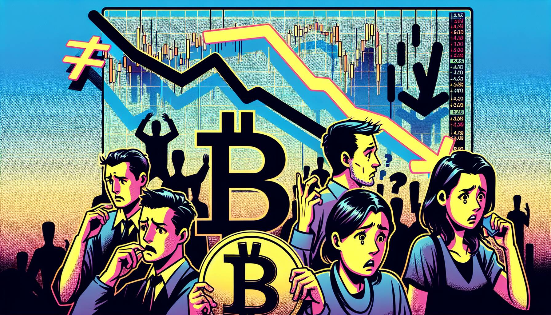 Bitcoin Plummets to 3-Month Low Amid Nasdaq Futures Decline and Japanese Yen Concerns: What's Next for Crypto Investors?