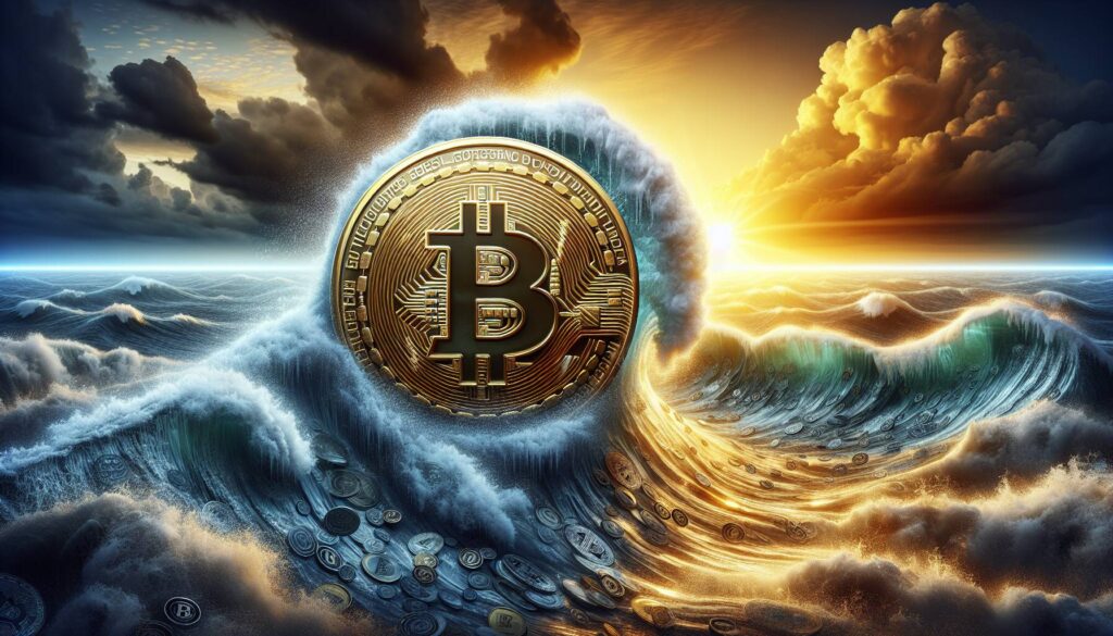 Bitcoin rebounds amid turbulent market sentiment