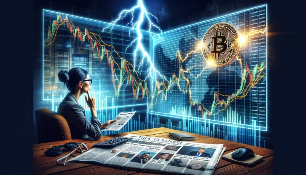 Bitcoin struggles amid escalating trade tensions