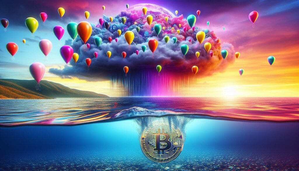 Bitcoin's price stagnation amid memecoin frenzy