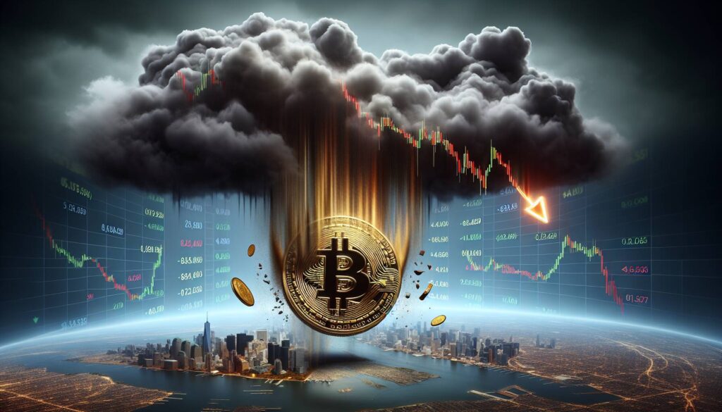 Bitcoin's significant price drop raises concerns about future market movements
