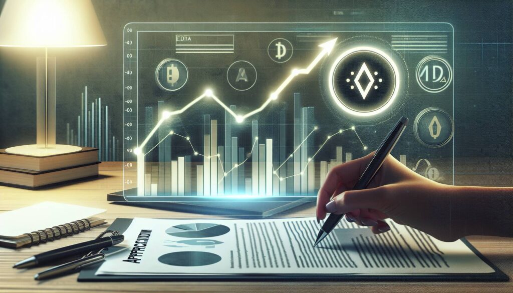 Cardano's ada token rises following etf application