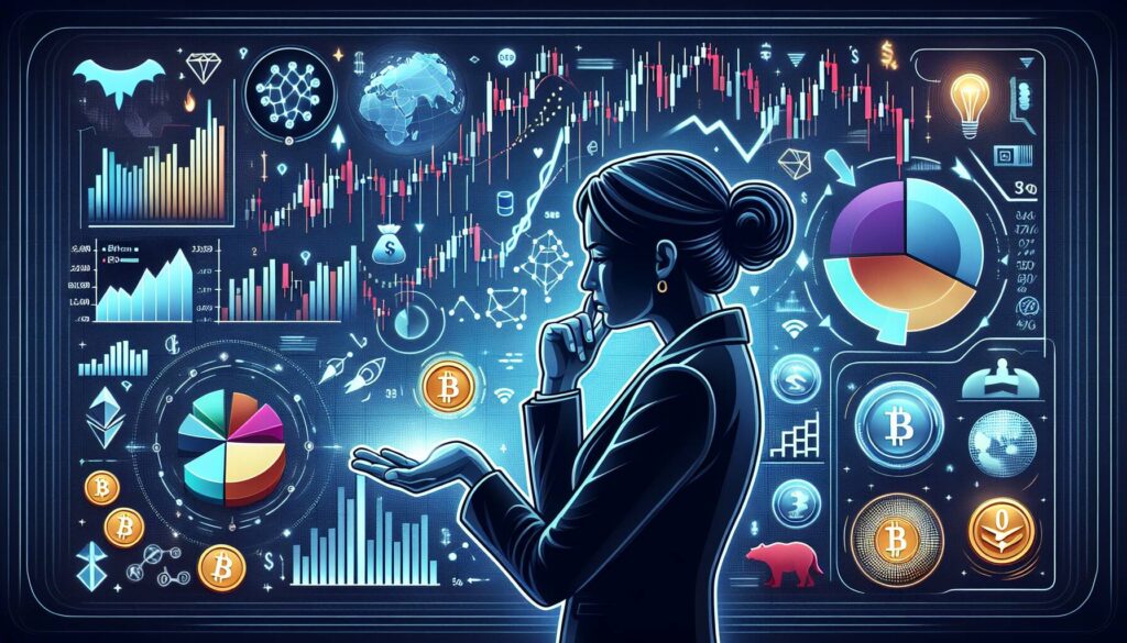 Cathie Wood's investment strategy amid cryptocurrency downturn