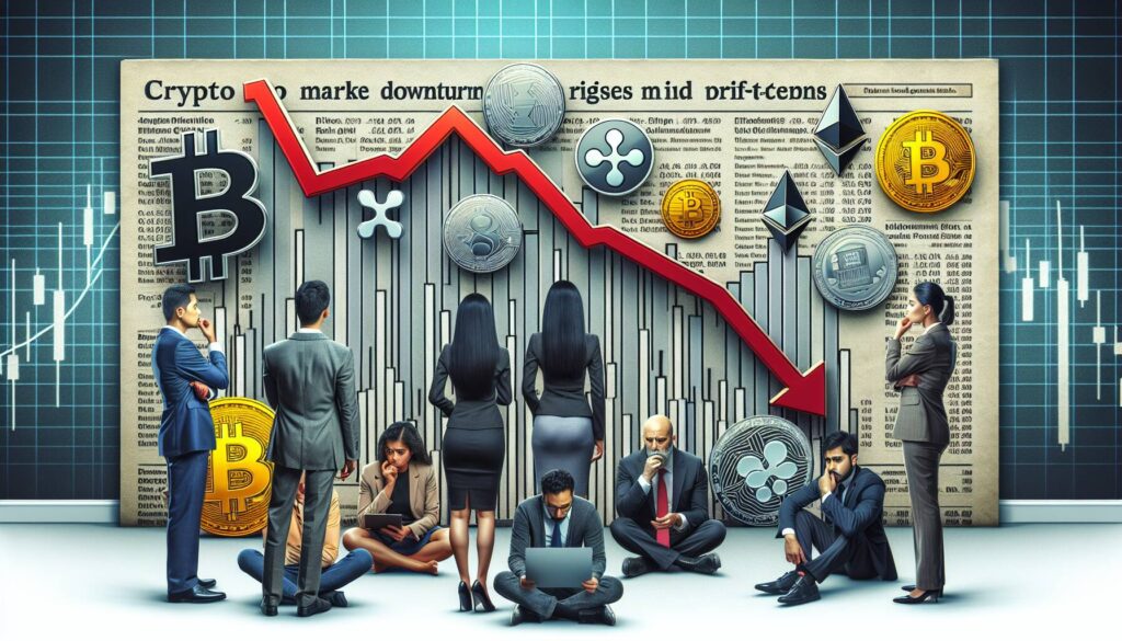 Crypto market downturn raises concerns amid profit-taking