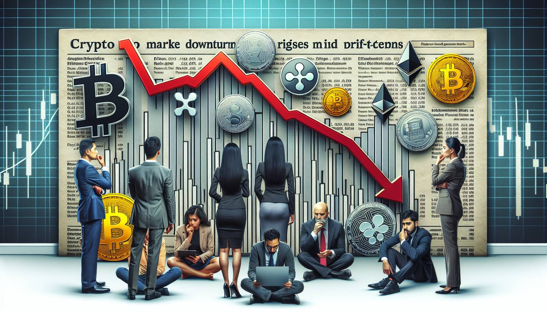 Crypto market downturn raises concerns amid profit-taking