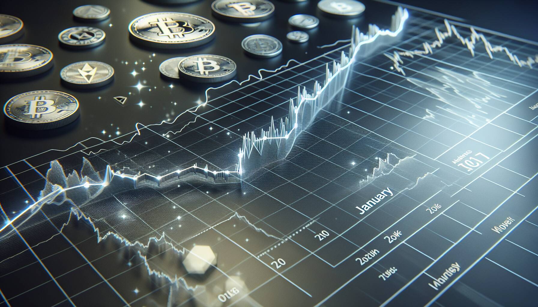 Crypto market trends reveal slowdown in January growth