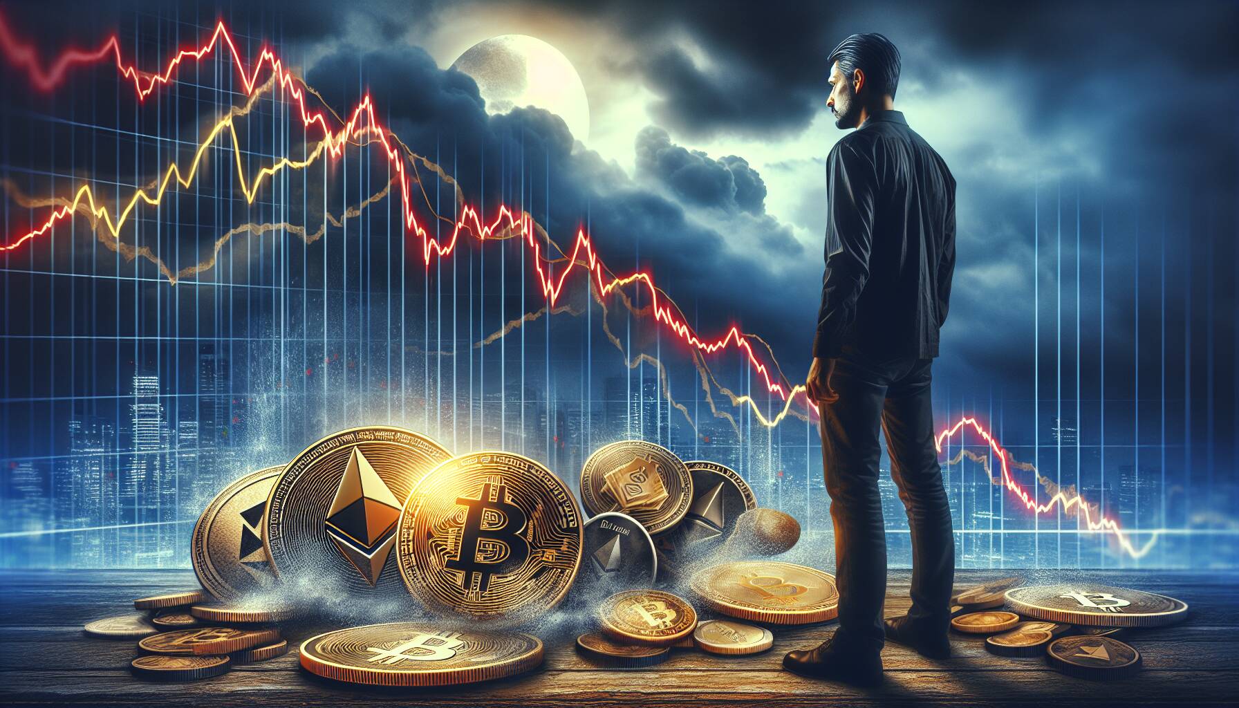 Cryptocurrency market faces significant decline