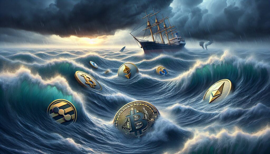 Cryptocurrency market faces turbulence amid Bitcoin decline