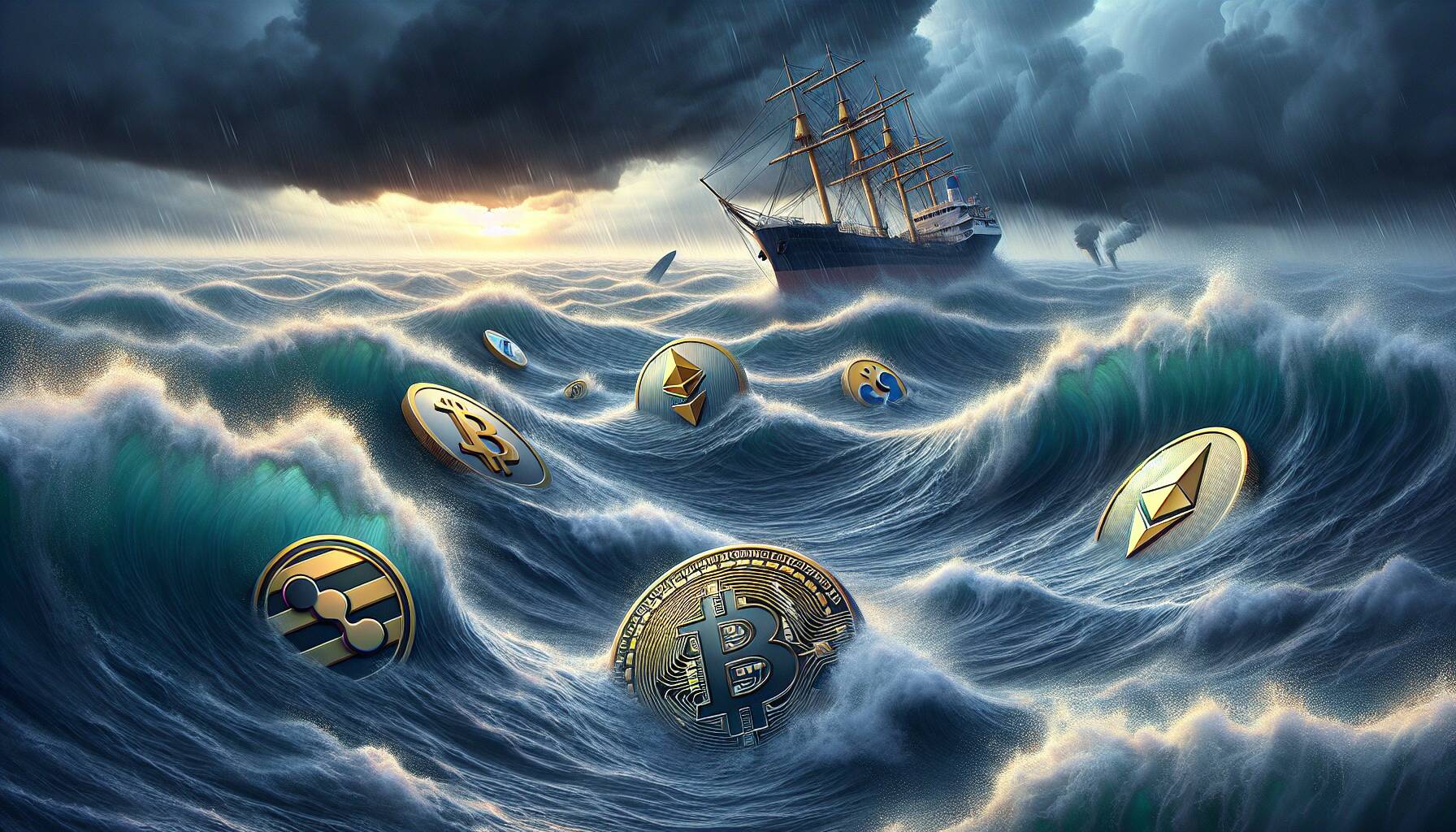 Cryptocurrency market faces turbulence amid Bitcoin decline