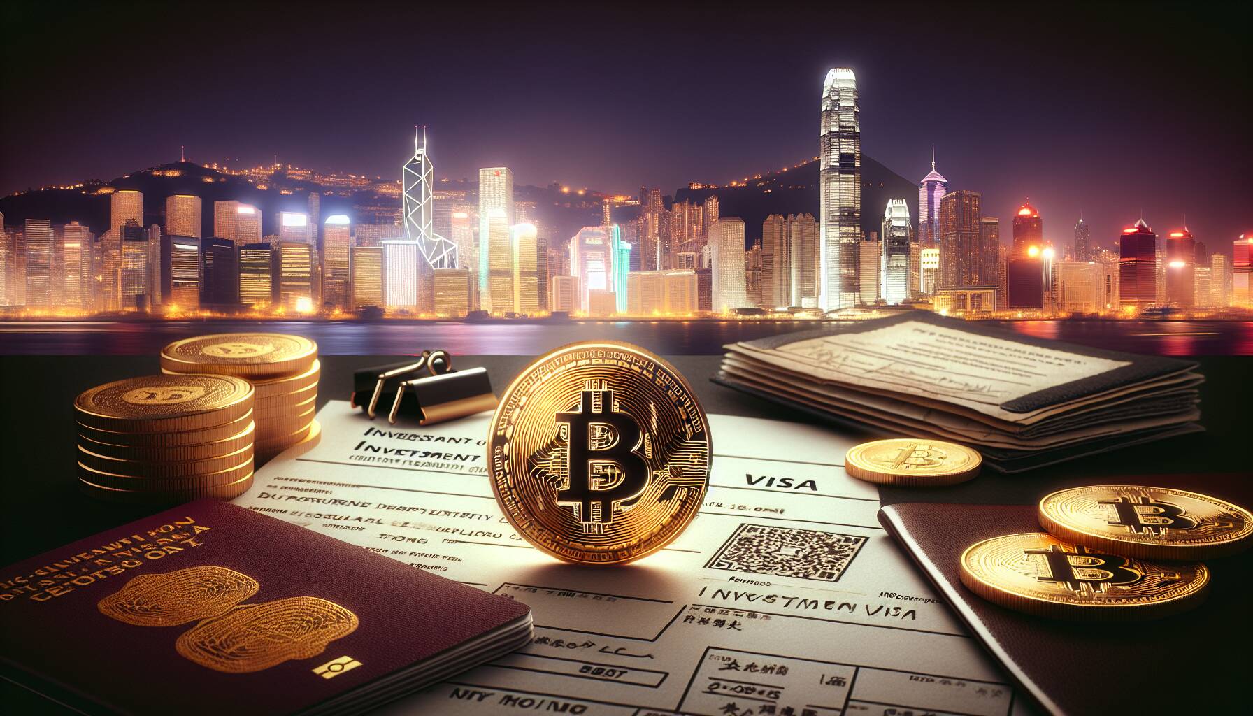 Hong Kong accepts cryptocurrency as proof of assets for investment visas