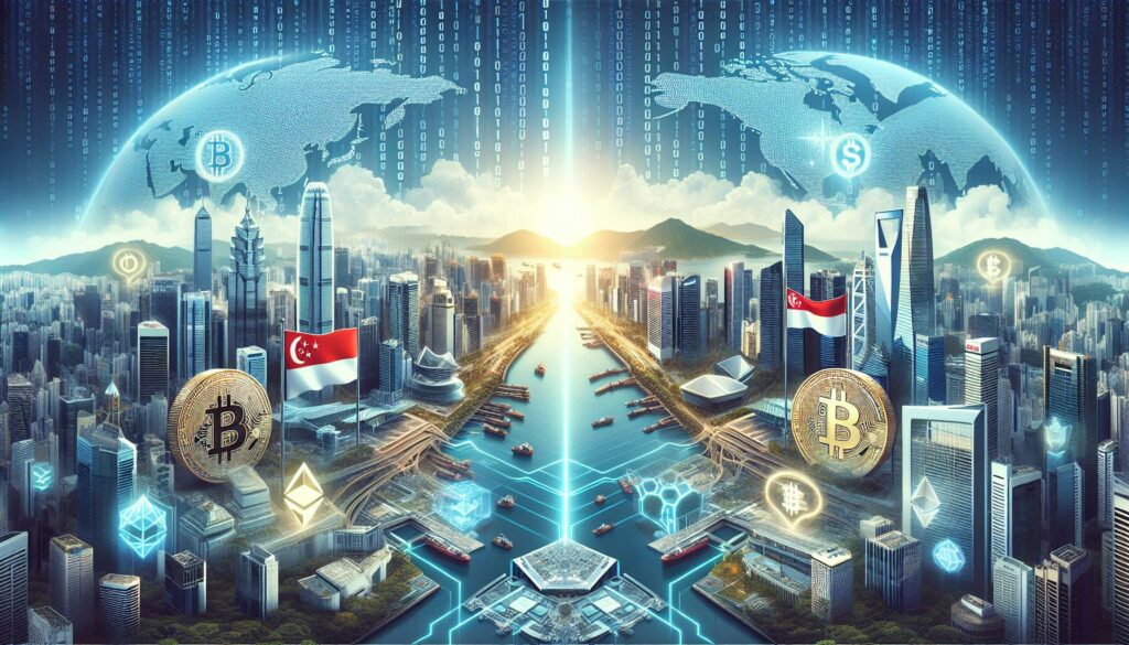 Hong Kong and Singapore vie for cryptocurrency dominance