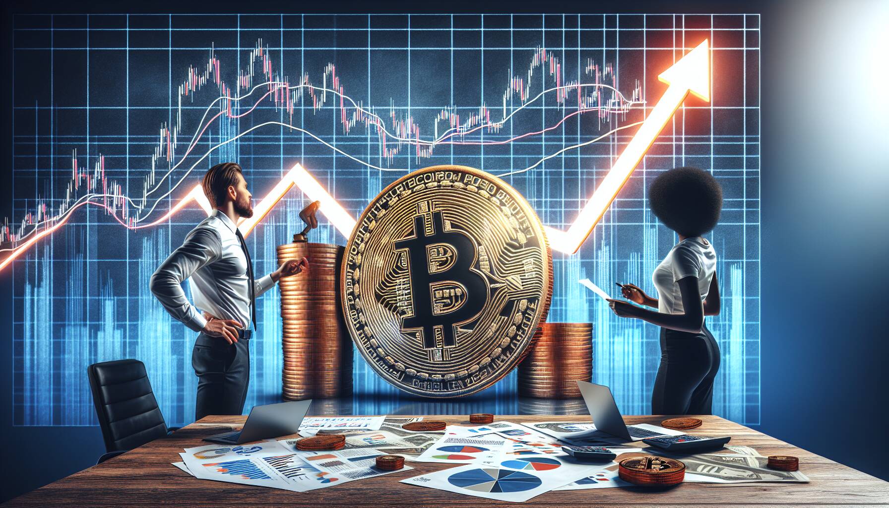 Inflation report anticipation drives bitcoin market volatility