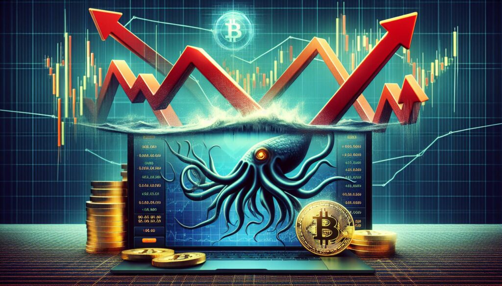 Kraken sees bitcoin trading surge amid price drop