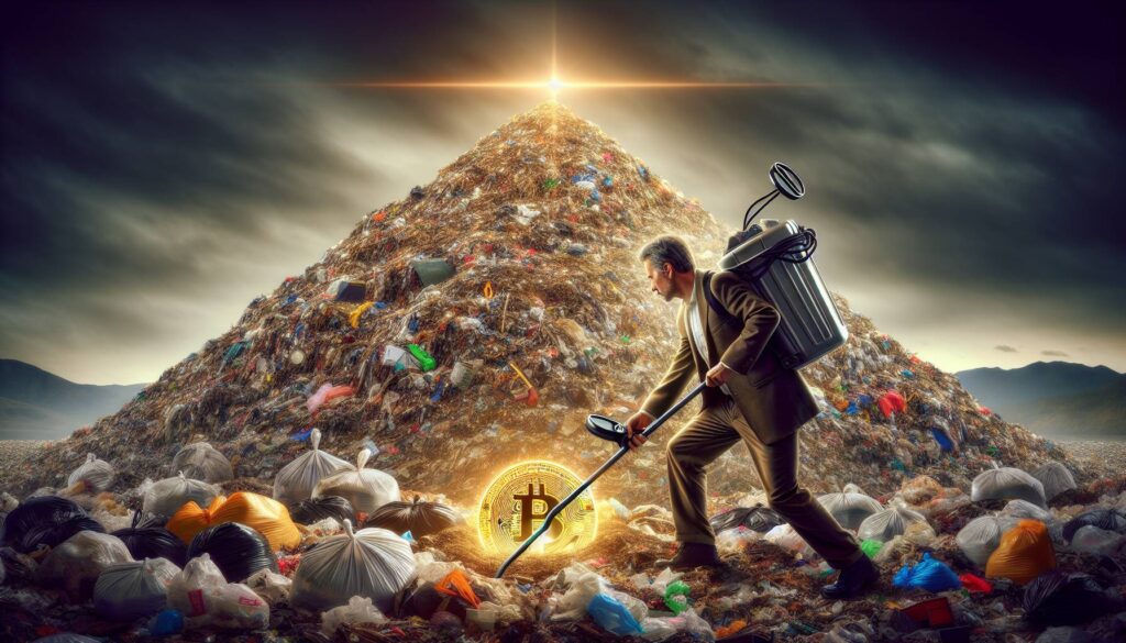 Lost Bitcoin Fortune: The Incredible Story of James Howells and His Hunt for £600m buried in Landfill