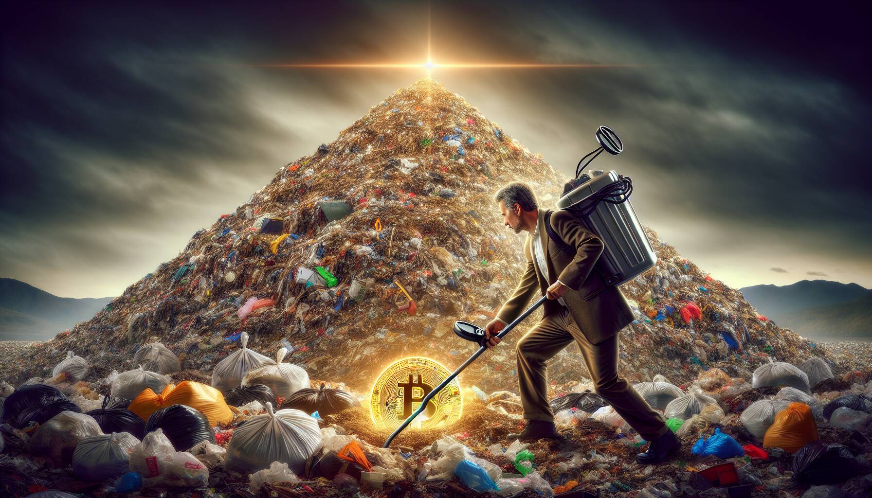 Lost Bitcoin Fortune: The Incredible Story of James Howells and His Hunt for £600m buried in Landfill