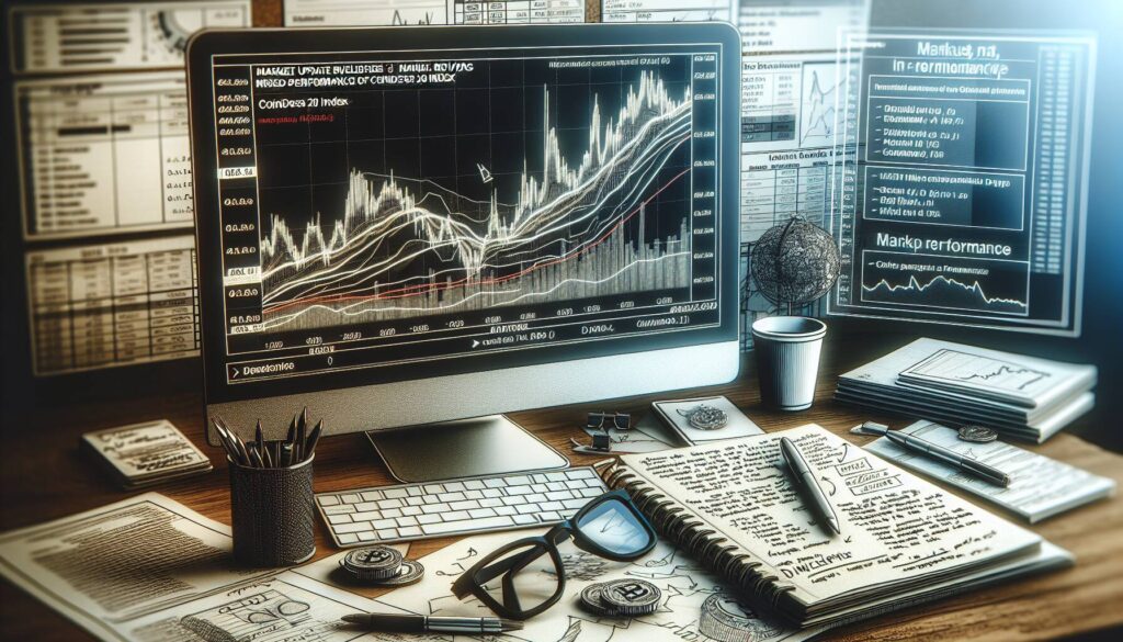 Market update reveals mixed performance of CoinDesk 20 Index