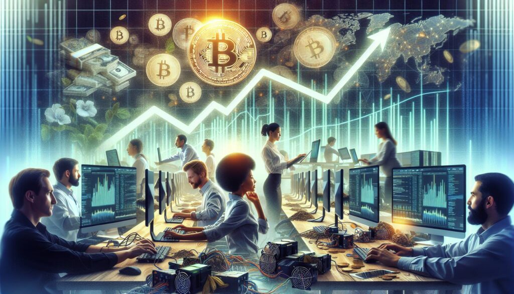 U.S. bitcoin miners see hashrate surge amid profitability challenges
