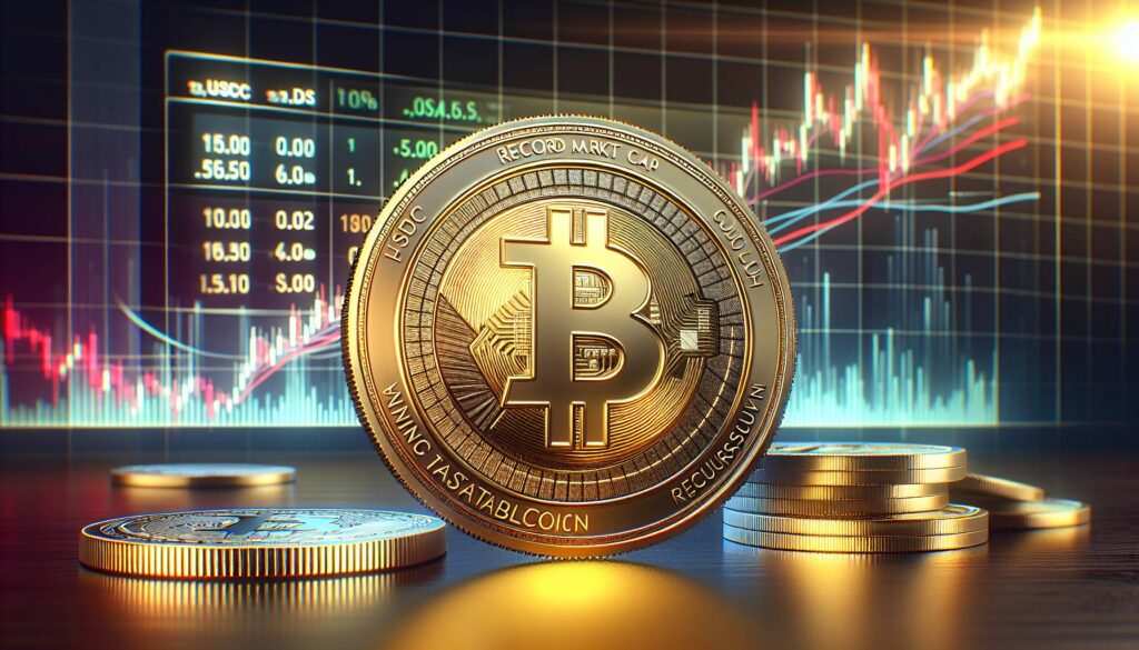 USDC reaches record market cap amid stablecoin resurgence