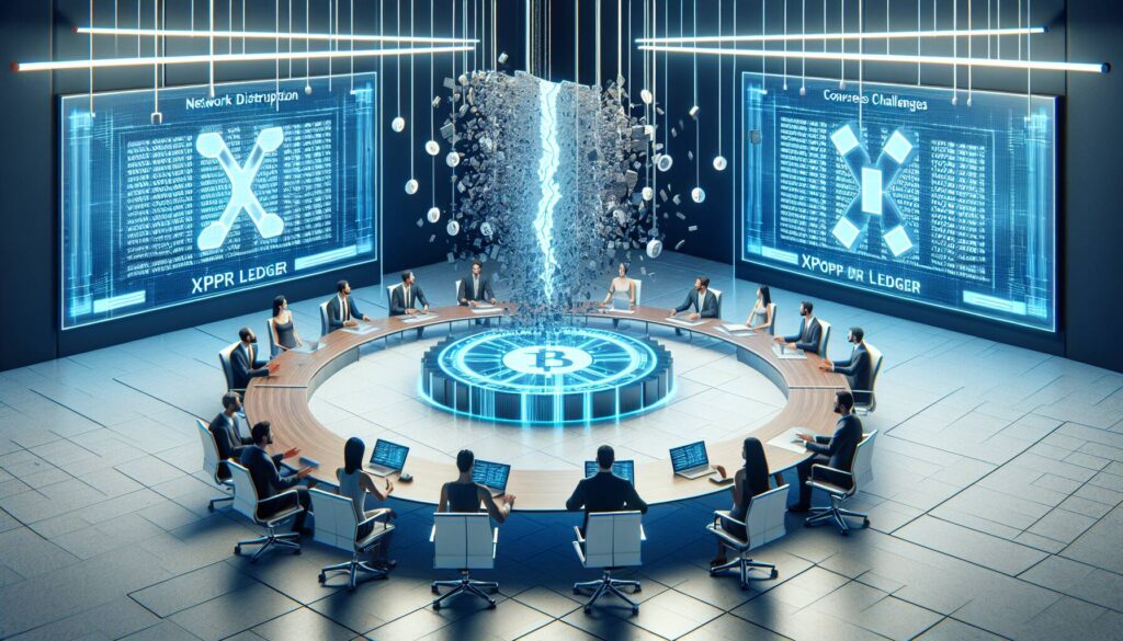 XRP Ledger faces network disruption and highlights consensus challenges